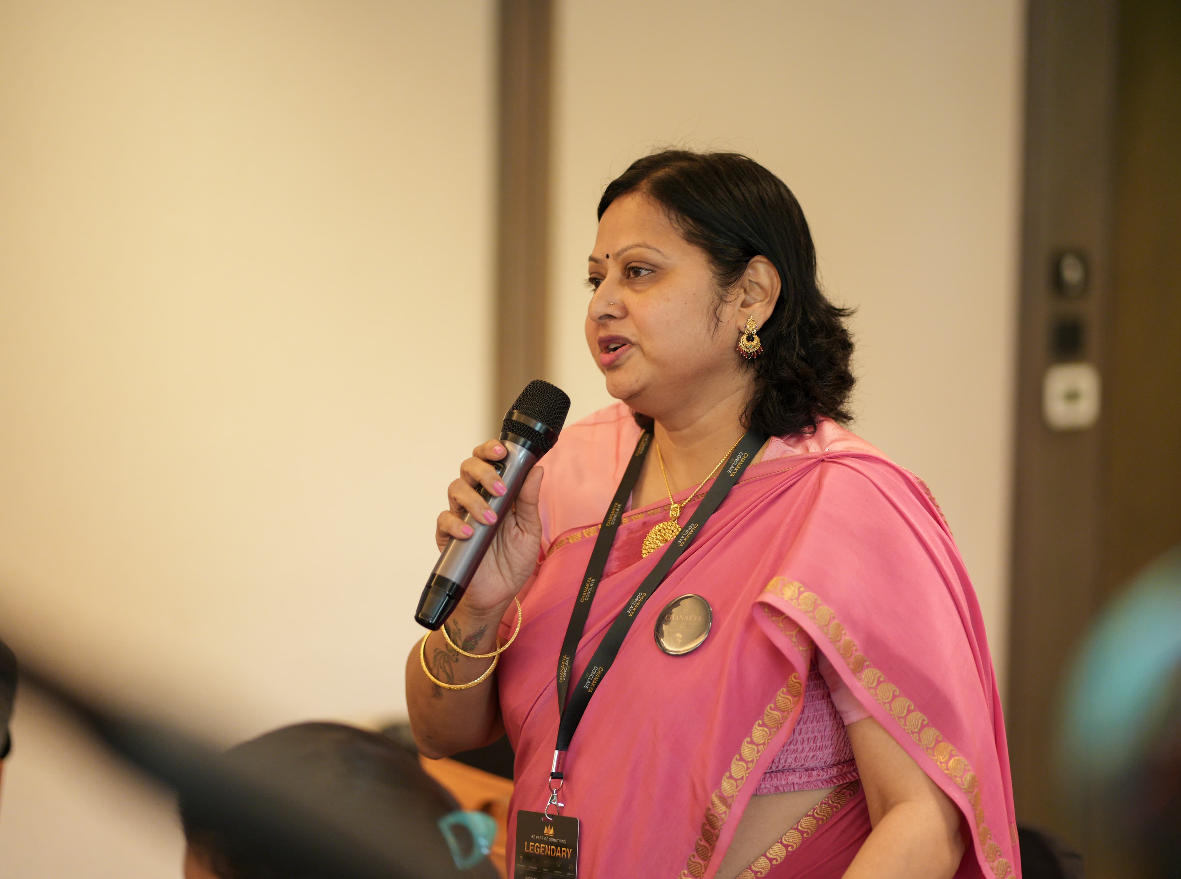 Corporate professionals at a Modern Chanakya event
