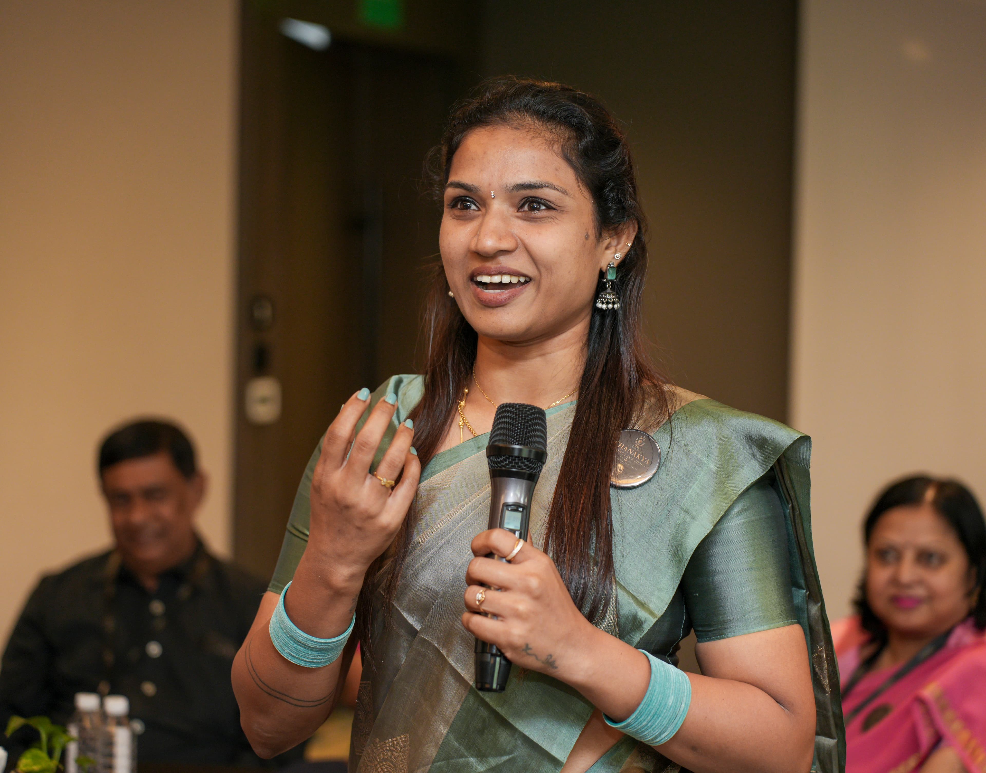 Finance experts at a Modern Chanakya event